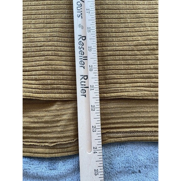 Free People Movement Can't Handle This Turtleneck Small Mustard Atlas Bell Boho - Picture 14 of 16